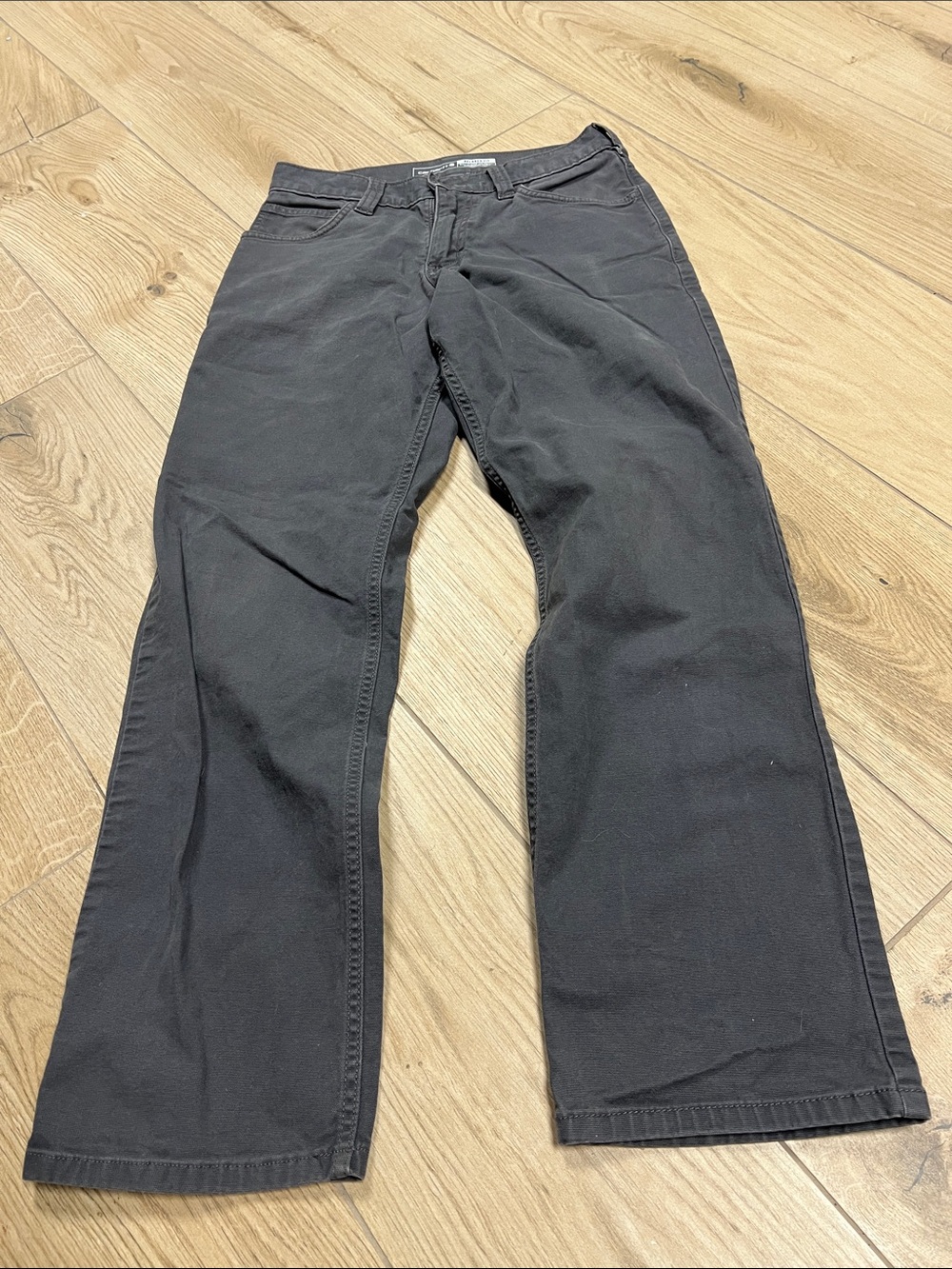 Carhartt Men’s rugged flex Relaxed fit Jeans Black - Picture 1 of 8